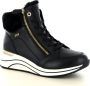 Remonte Warmgevoerde Veterschoenen voor Dames Black Dames - Thumbnail 1