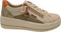 Remonte Beige Platform Sneaker met Verwijderbare Binnenzool Multicolor Dames - Thumbnail 1