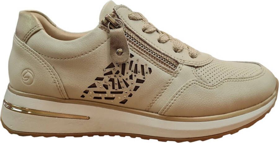 Remonte R D1G00-81 Dames Sneakers Beige - Foto 1