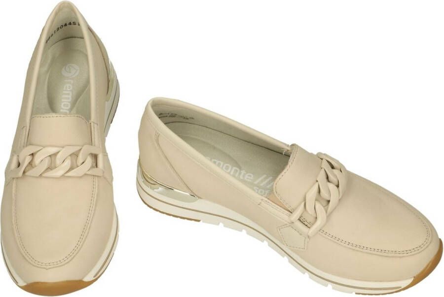 Remonte -Dames beige ballerina's & mocassins