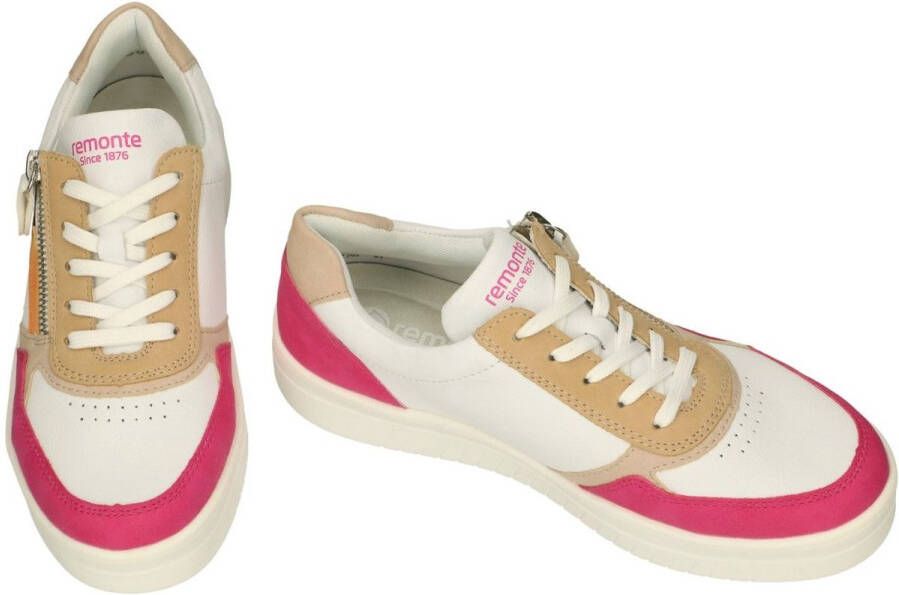 Remonte -Dames magenta sneakers