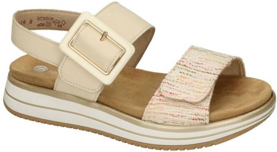 Remonte Sleehaksandaaltjes ELLE-Collection zomerschoen sandalen comfortschoen met praktische klittenbandsluitingen - Foto 1