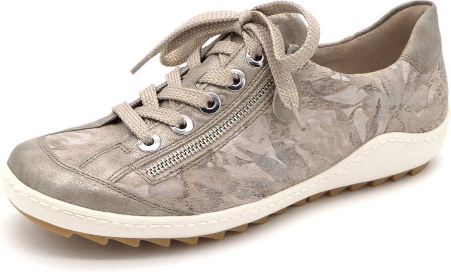 Remonte Dames Sneaker R1402-62 Beige Combi - Foto 1