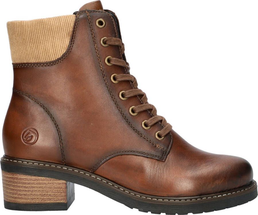 Remonte dames veterboot Cognac