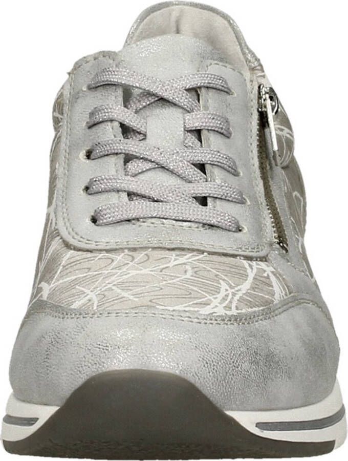 Remonte -Dames zilver sneakers