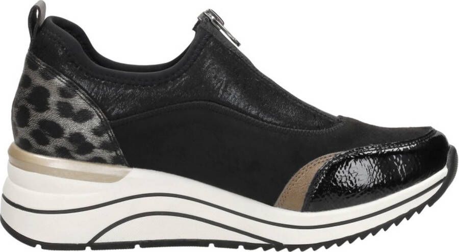 Remonte Slip-on sneakers Liz Hurley-Collection wedge sneaker slipper instapschoen vrijetijdsschoen vegan