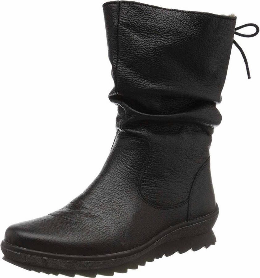 Remonte Zwarte Gesloten Booties Enkellaarzen Vrouwen Black Dames