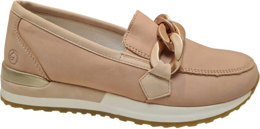 Remonte -Dames oud roze ballerina's & mocassins