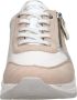 Remonte Comfortabele witte sneaker met beige en zilveren accenten Multicolor Dames - Thumbnail 5