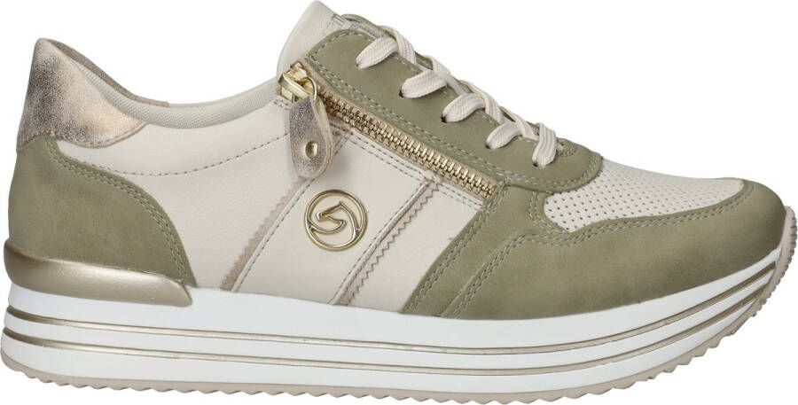 Remonte D1327 80 Dames Sneakers Groen