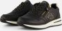 Remonte Zwarte Lite 'n Soft Sneakers met Gouden Details Black - Thumbnail 1