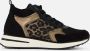 Remonte Zwarte hoge sneaker met warme voering Multicolor Dames - Thumbnail 1