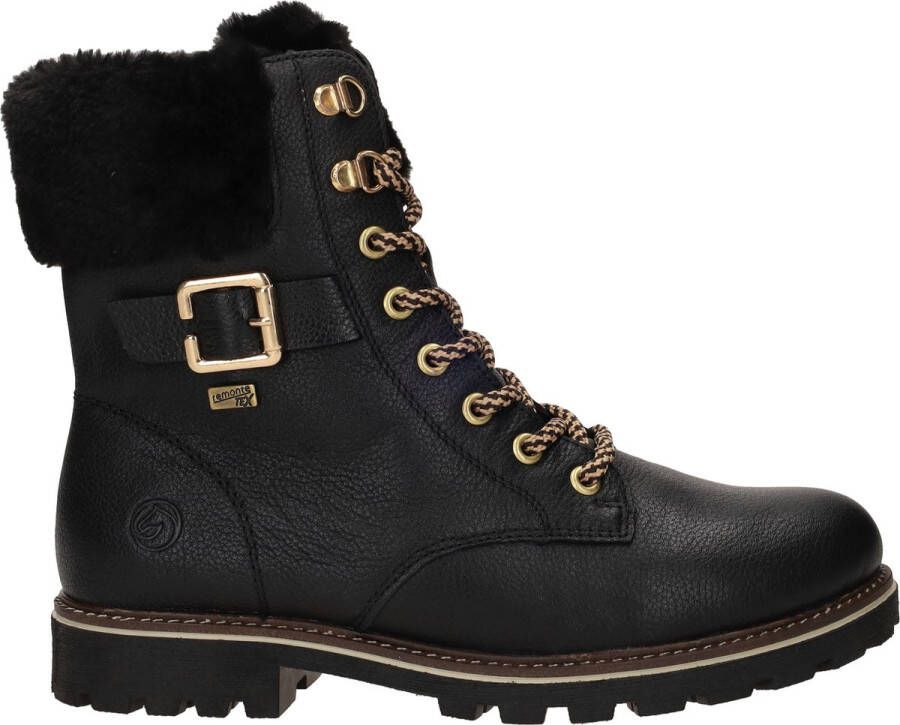 Remonte Veterboots Dames Zwart