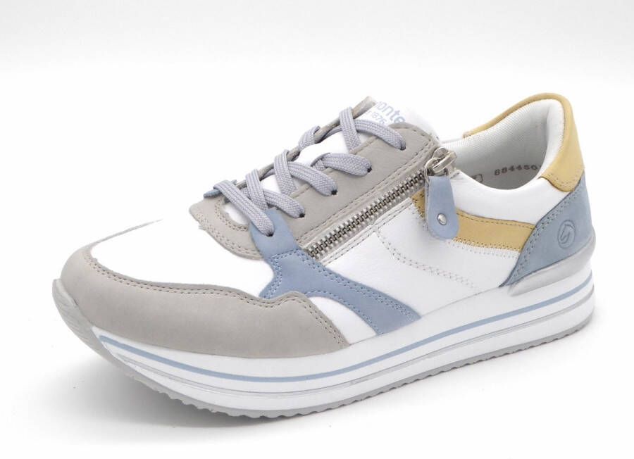 Remonte Lente sneaker met frisse accenten Multicolor Heren - Foto 1