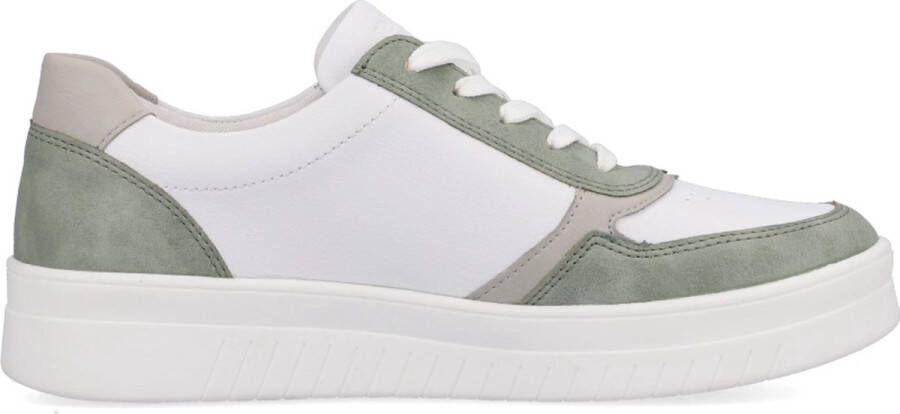 Remonte Rieker Remonte sneaker wit peppermint