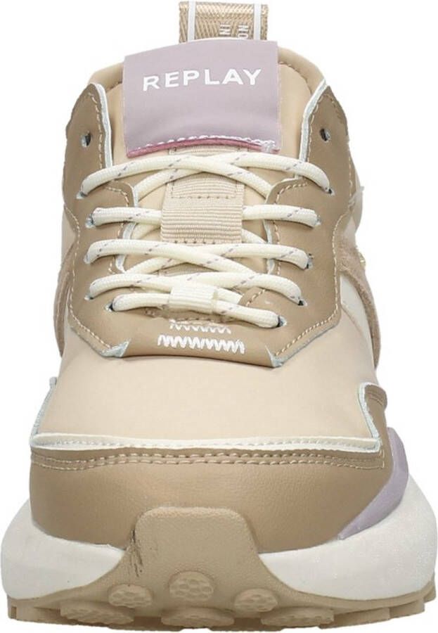 Replay Athena Run Sneakers Laag beige