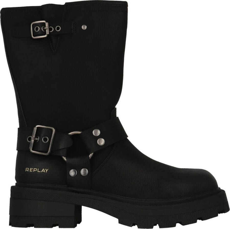 Replay Brigitte Boots RL680004S-0003 Zwart