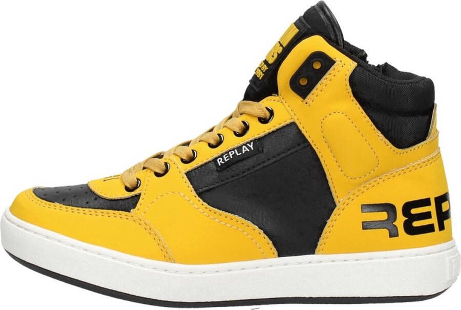 Replay Cobra Hoge sneakers Meisjes Geel