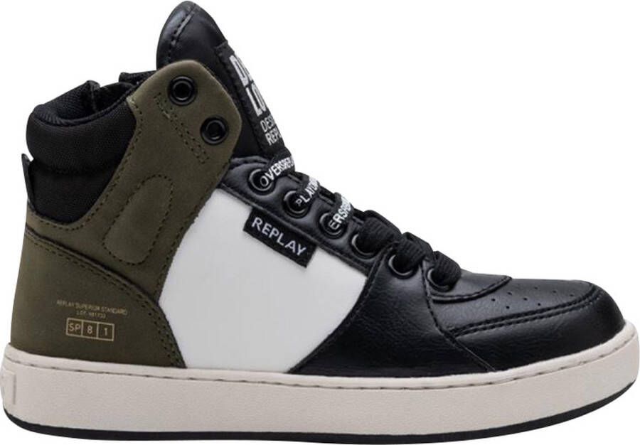 Replay Cobra Hoge sneakers Meisjes Groen