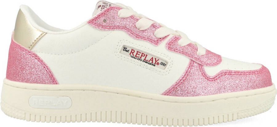 Replay Epic Jr 7 Lage sneakers Meisjes Roze