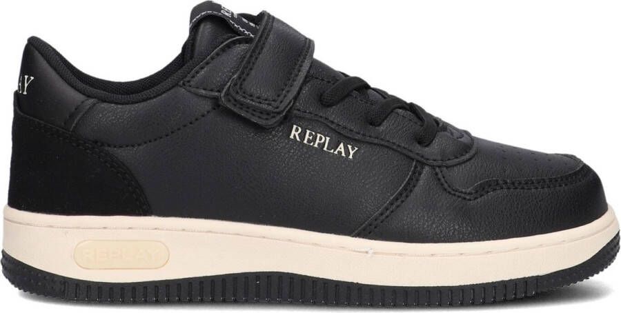 Replay Epic Jr Low-v 10b Sneakers Jongens Zwart