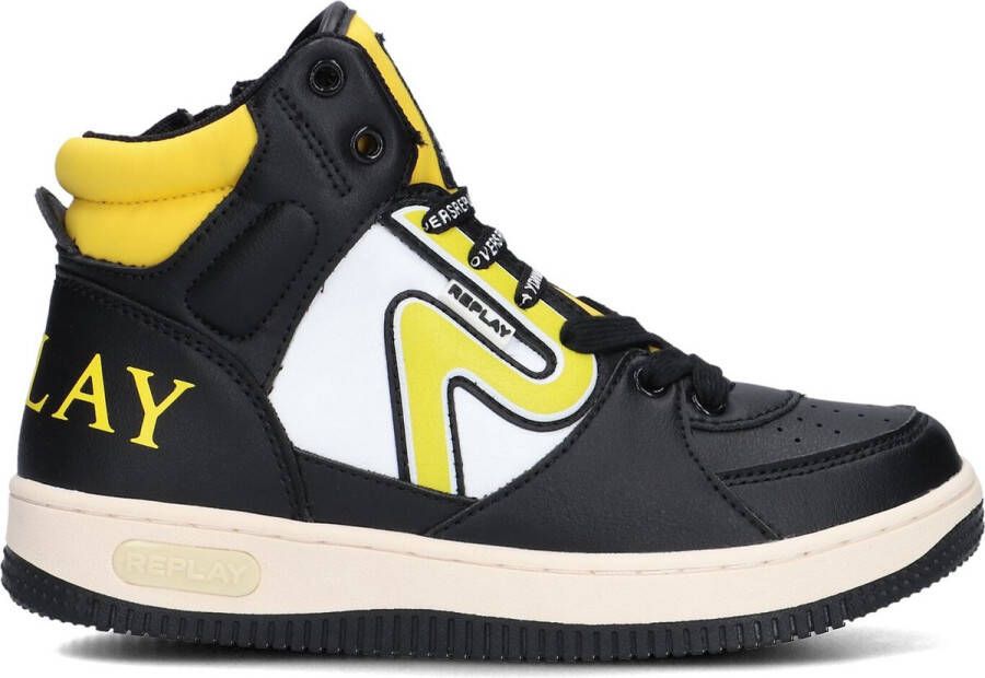 Replay Epic Jr Mid Boy 4 Sneakers Jongens Zwart