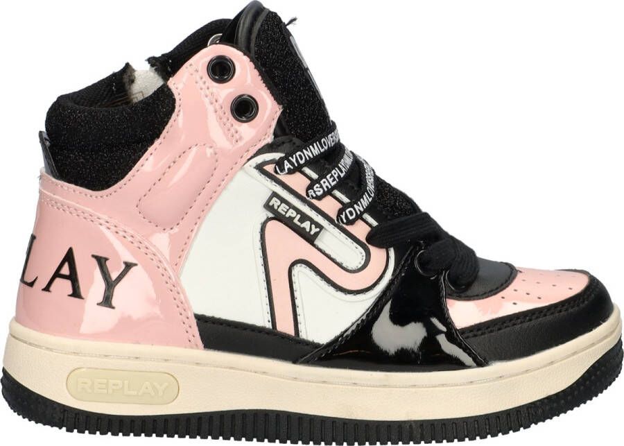 Replay Epic Jr Mid Girl 9 Sneakers Meisjes Roze