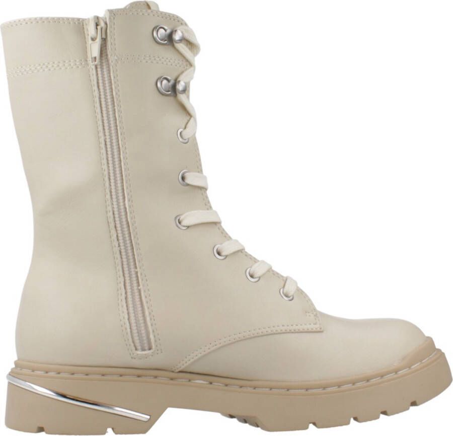 Replay Stijlvolle Veterschoenen met Rits Beige Dames