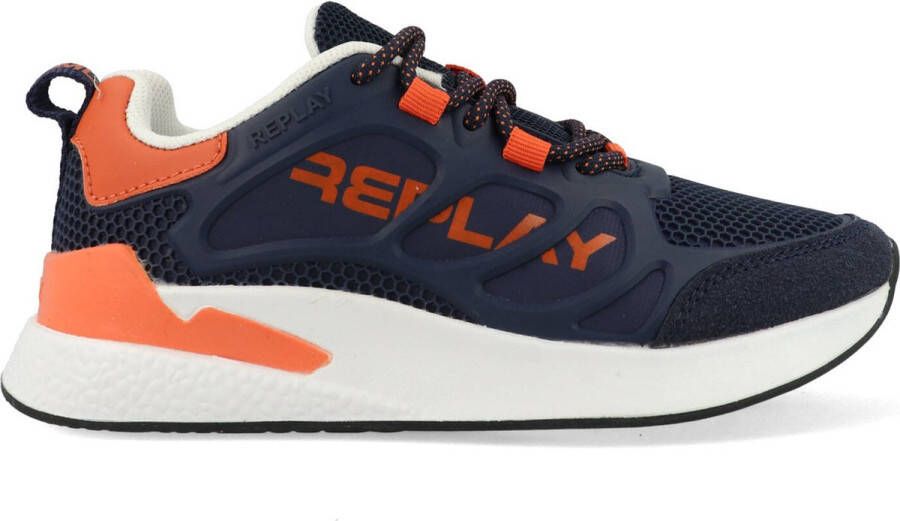 Replay Maze JR-1 JS540004S-3232 Blauw Oranje