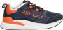 Replay Maze JR-1 sneakers donkerblauw oranje Jongens Textiel 36 - Thumbnail 2