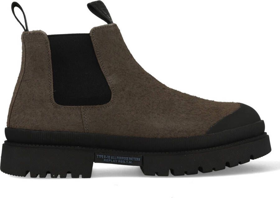 Replay Sandtown Chelsea Boots RC1G0002L-0019 Donker Grijs - Foto 1