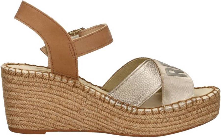 Replay Susan Cross Sandalen Touwzool cognac - Foto 1