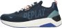 Replay Tennet Tint 2 Sneakers Laag blauw - Thumbnail 1