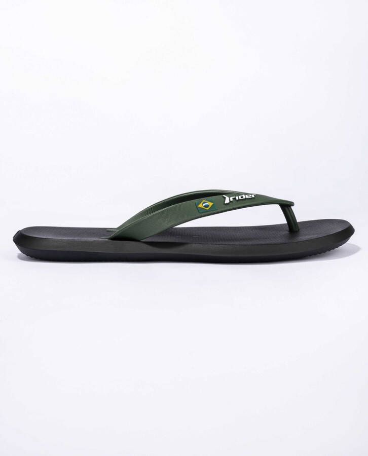 Rider Heren Slippers 10594-20754 Zwart Groen