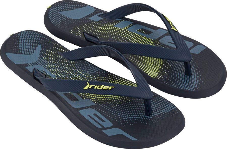 Rider R1 Graphics Slippers Heren Blue