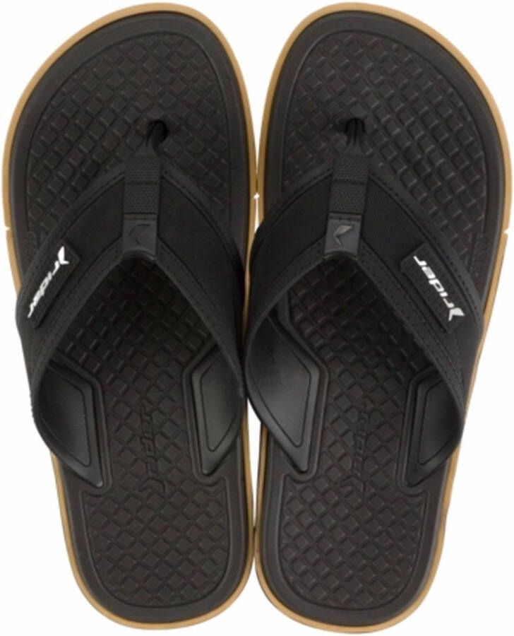 Rider Slipper Men Spin Black Beige