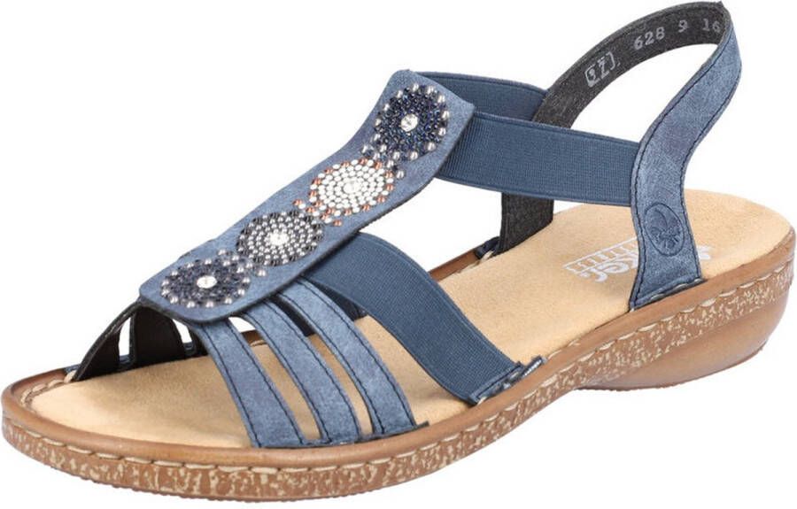 Rieker Blauwe Sandalen