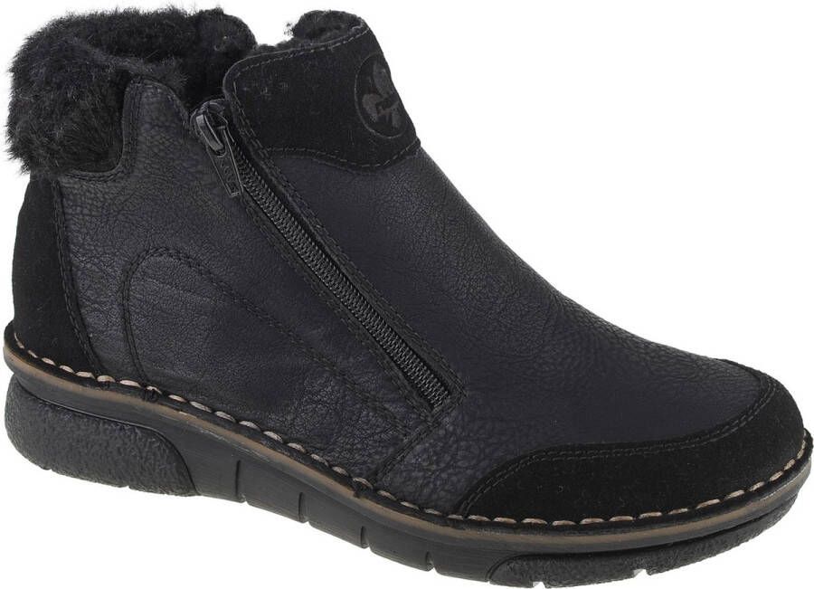 Rieker Booties 73352 00 Vrouwen Zwart Laarzen