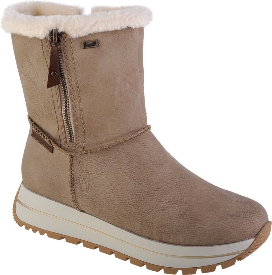 Rieker Booties N4052-60 Vrouwen Beige Laarzen