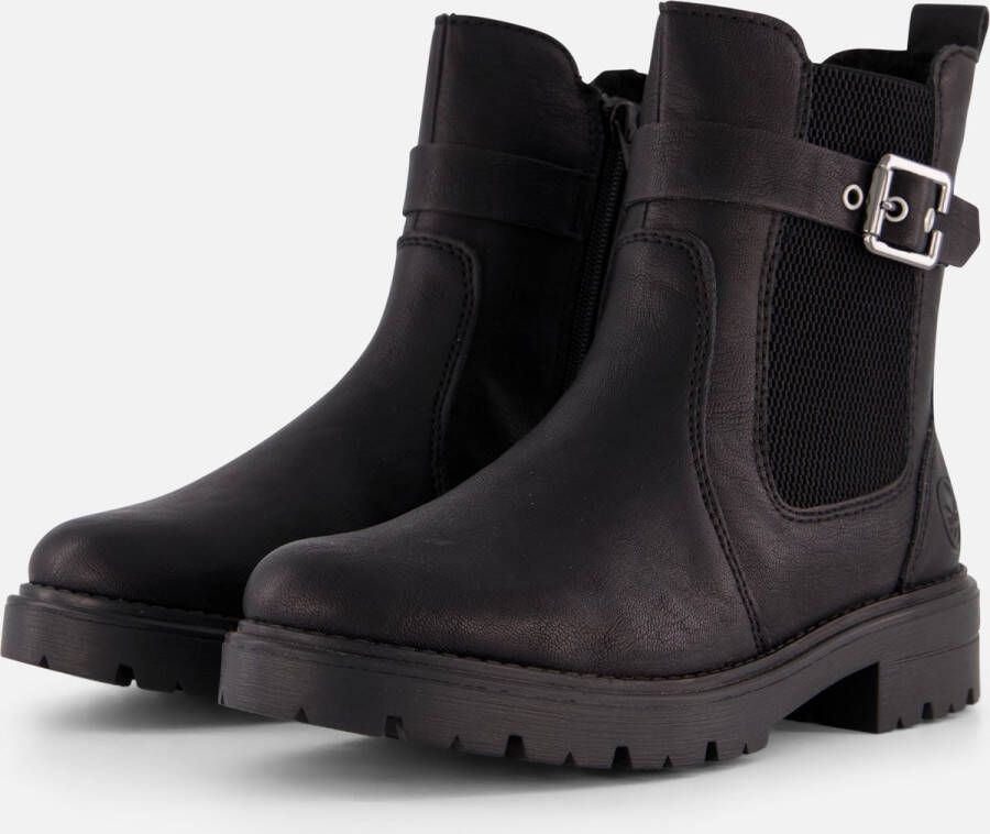 Rieker Chelsea boots zwart Synthetisch Dames