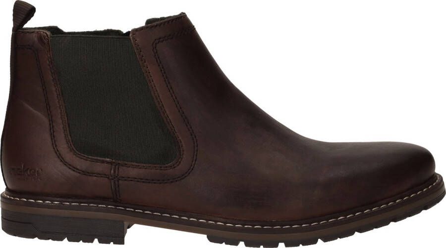 Rieker Chelsea-boots instappers business-enkellaars met stretch