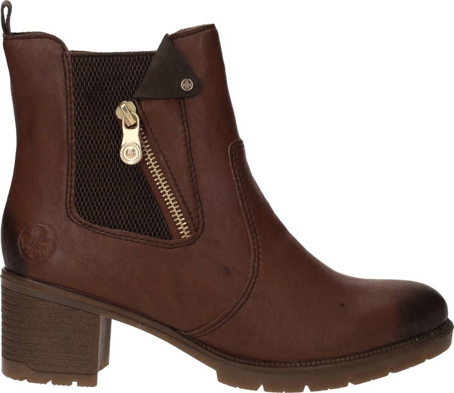 Rieker dames boot Cognac