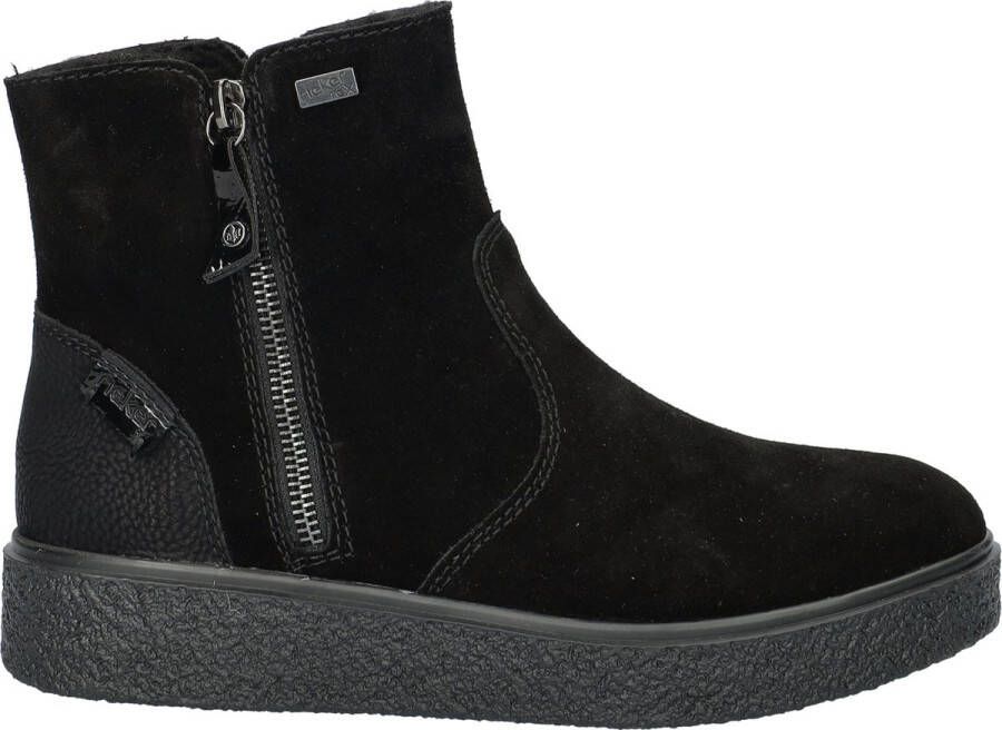 Rieker dames boot Zwart