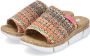 Rieker Slippers sleehak zomerschoen slippers in zomerlook - Thumbnail 1