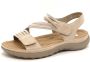 Rieker Sandalen zomerschoen sandaal sleehak met elastieken - Thumbnail 6