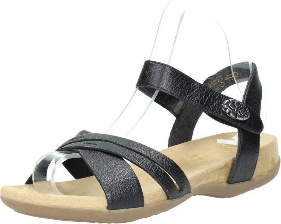 zuurstof Nieuwe betekenis een vergoeding Rieker Sandalen Zwart Dames - Schoenen.nl