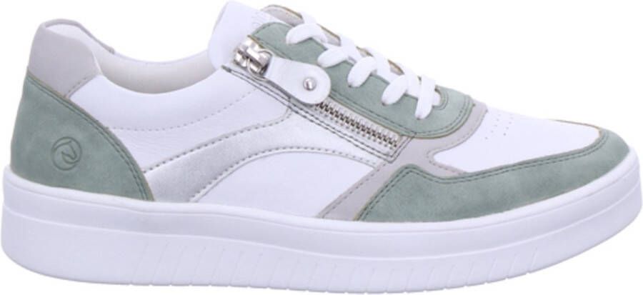 Remonte Rieker Remonte sneaker wit peppermint