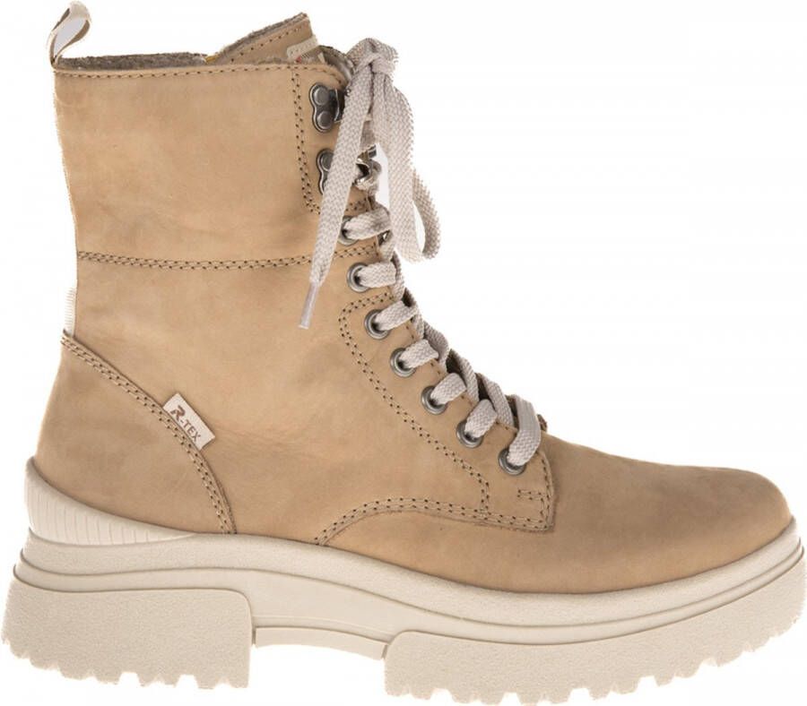 Rieker Veterschoenen Hoog Veterschoenen Hoog beige