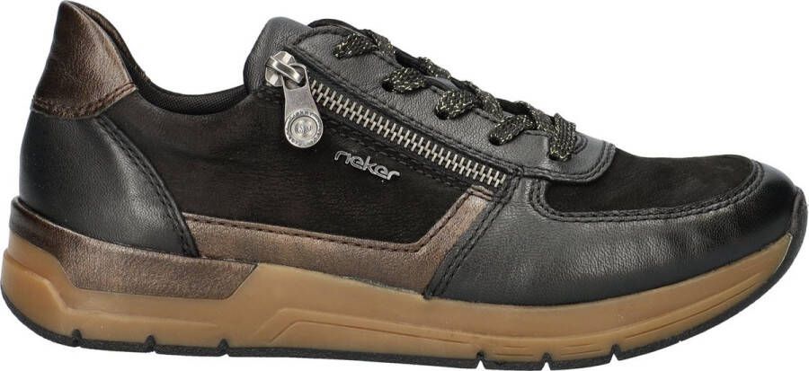 Rieker dames sneaker Zwart multi