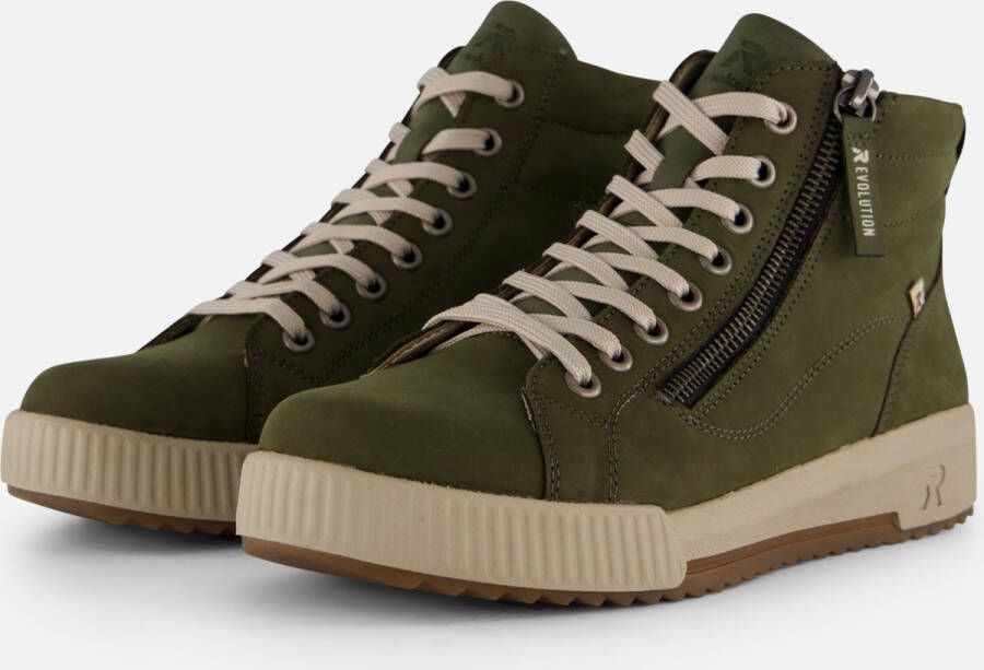 Rieker Veterschoenen Hoog Veterschoenen Hoog taupe